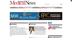 Desktop Screenshot of nashvillemedicalnews.com